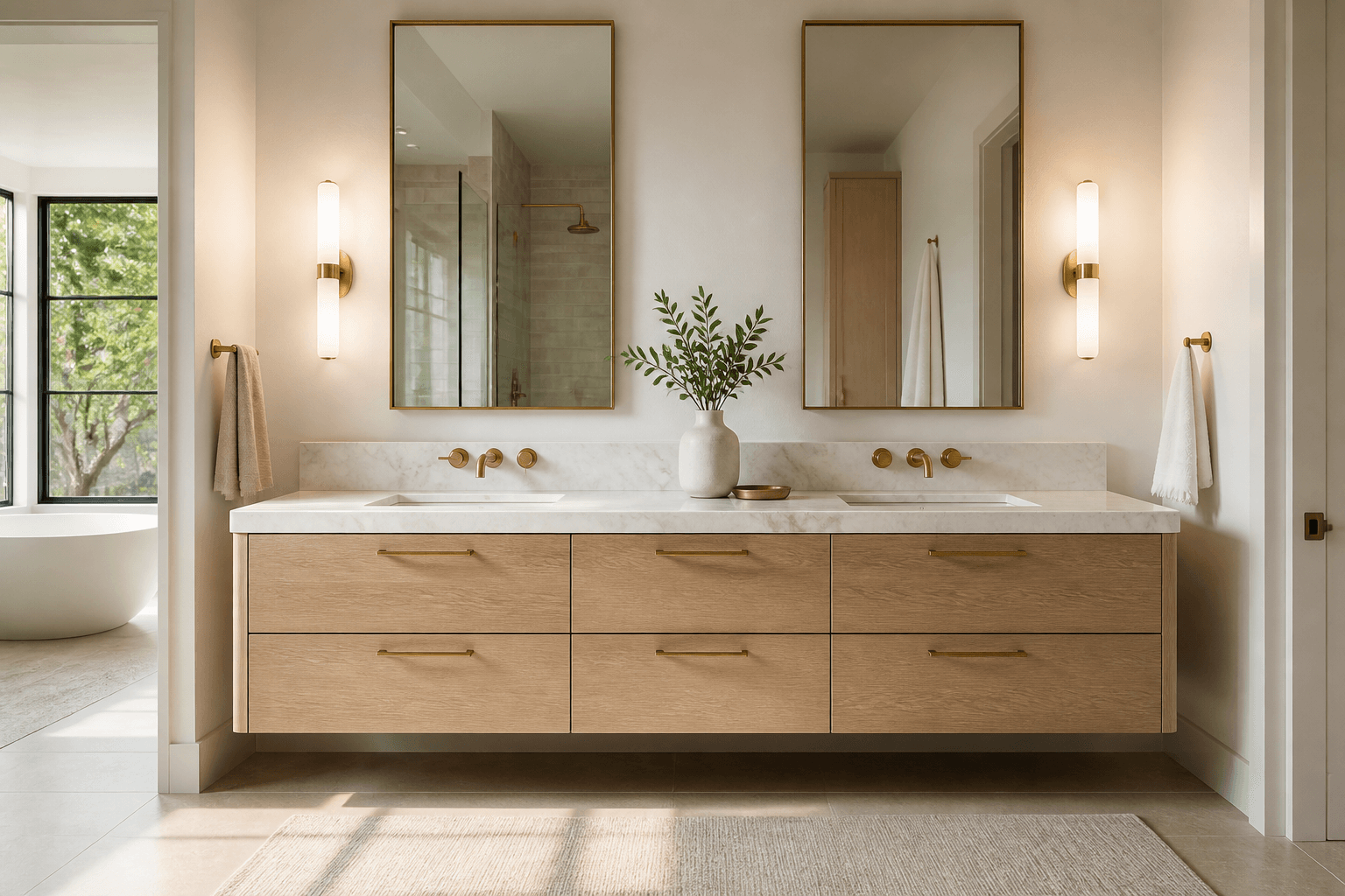 Bath Vanities design detail by The Countertop Studio in Southwest Florida
