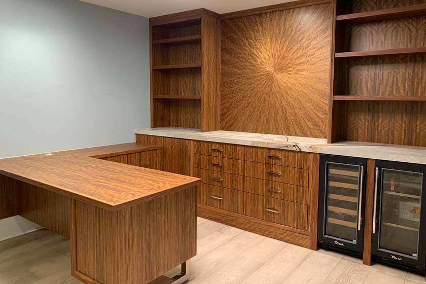 Custom Closets design detail by The Countertop Studio in Southwest Florida
