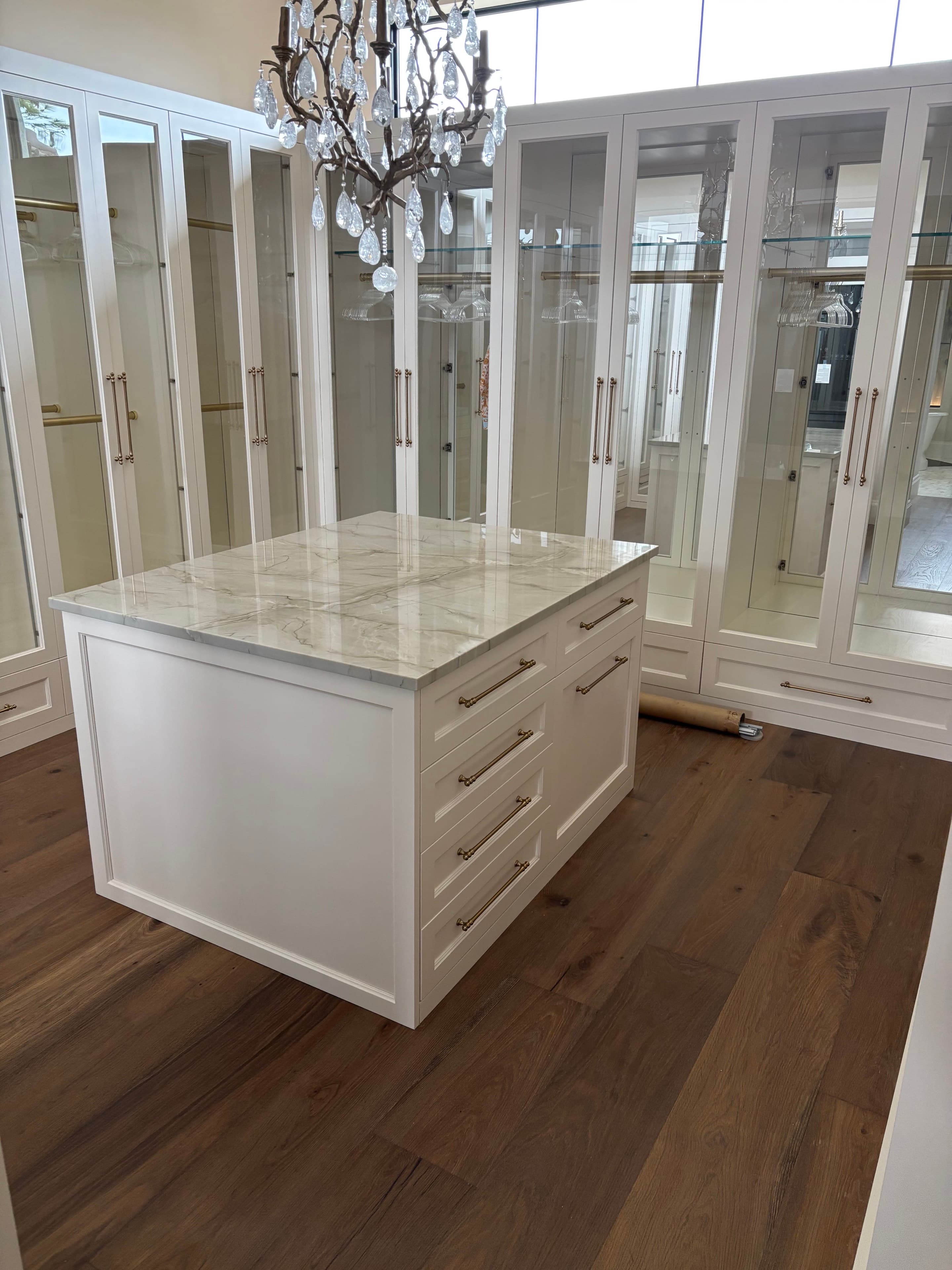 Custom Closets design detail by The Countertop Studio in Southwest Florida