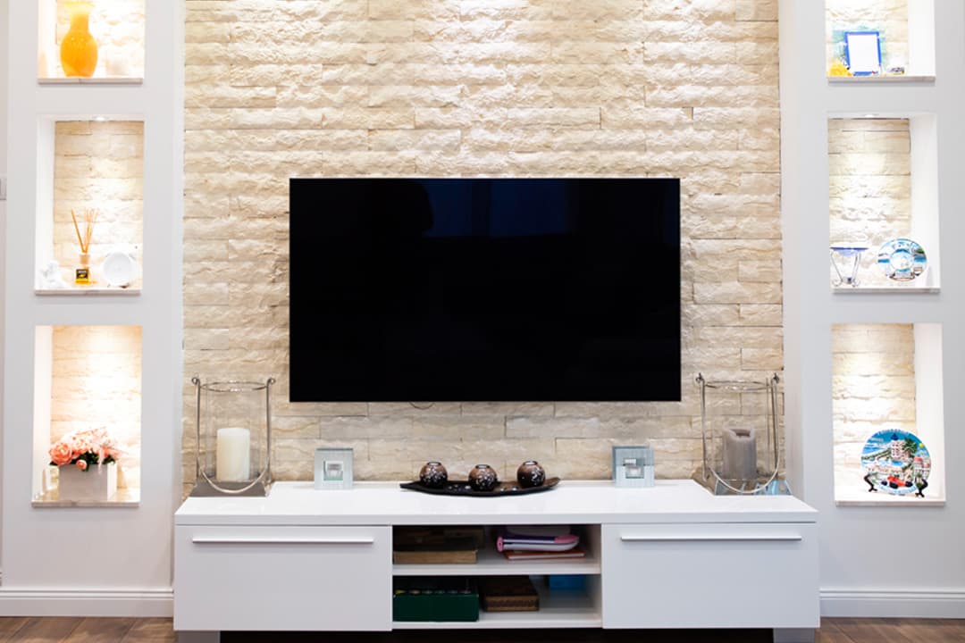 Entertainment Centers design detail by The Countertop Studio in Southwest Florida
