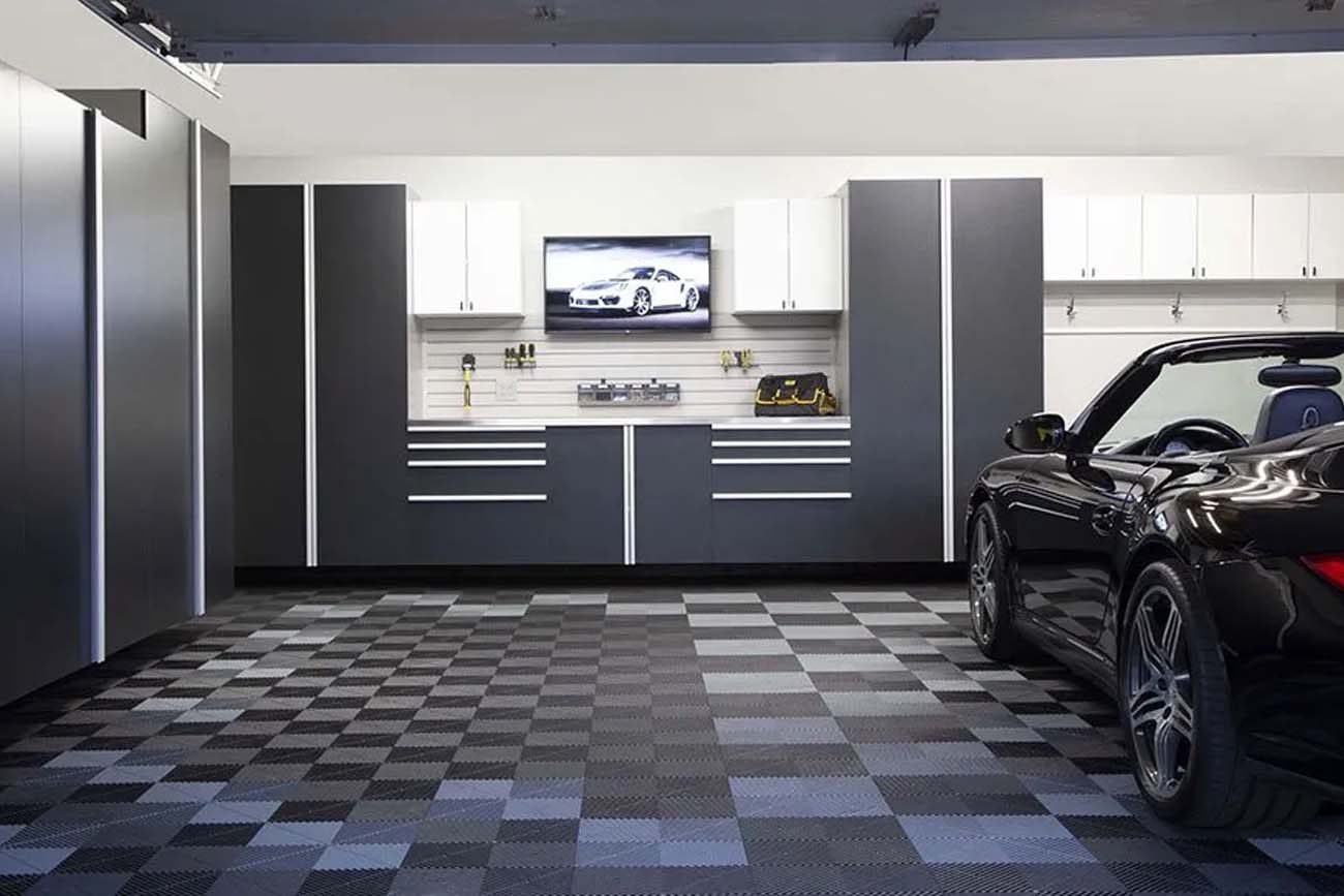Garage Systems design detail by The Countertop Studio in Southwest Florida