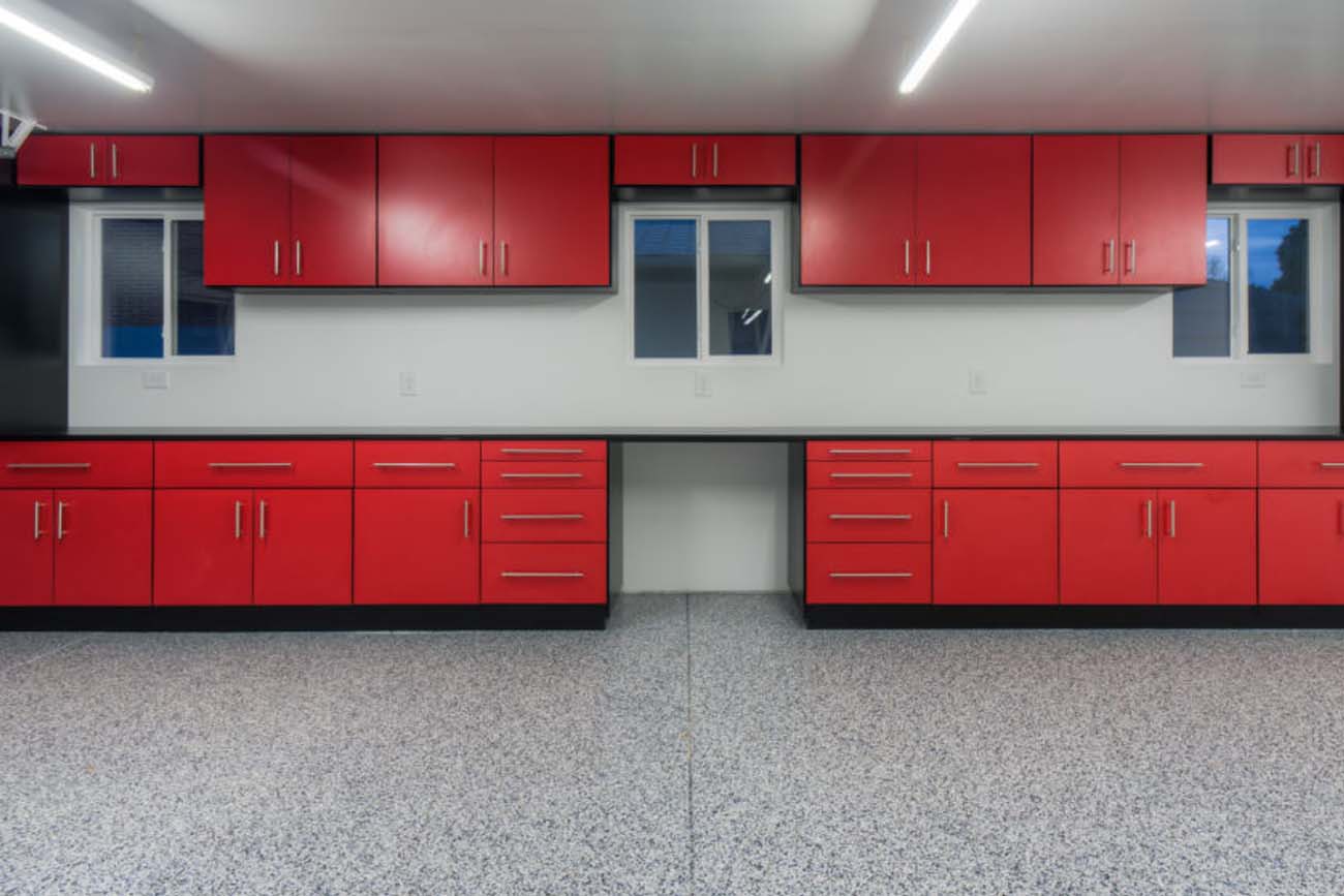 Garage Systems design detail by The Countertop Studio in Southwest Florida