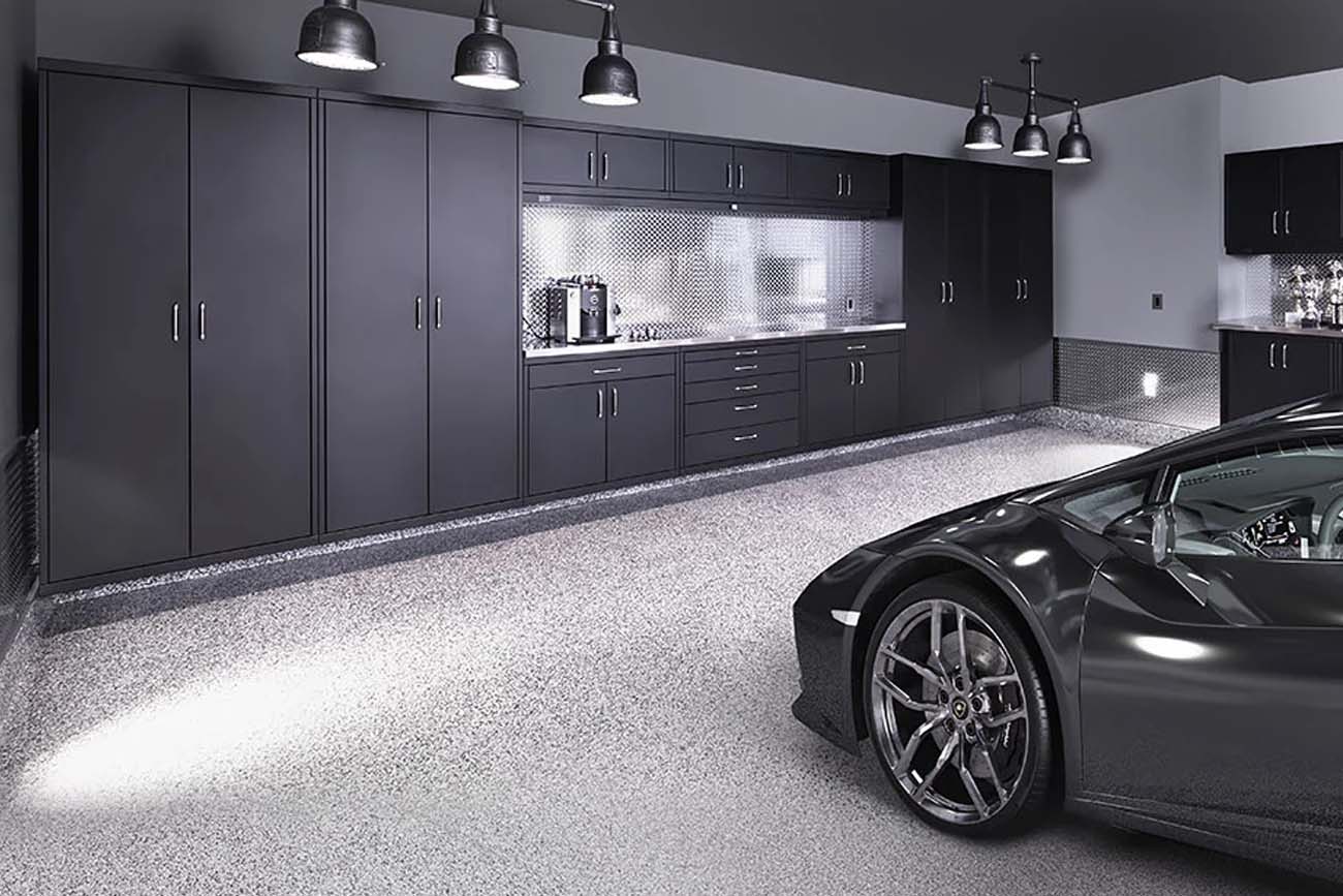 Garage Systems design detail by The Countertop Studio in Southwest Florida