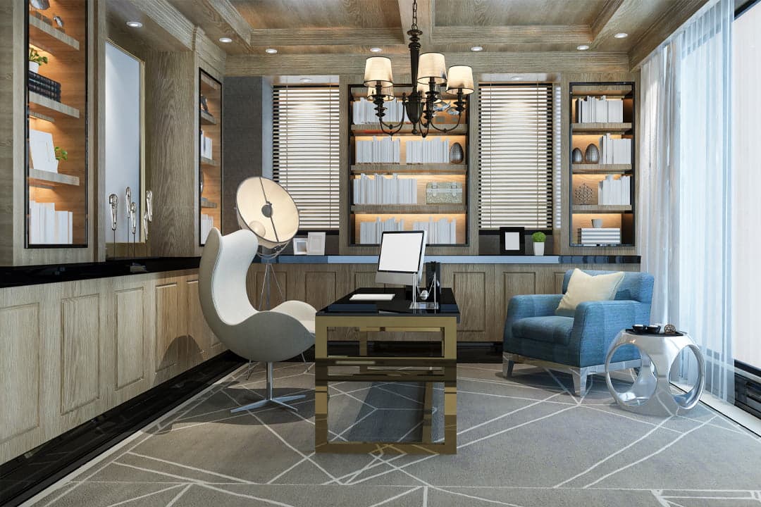 Home Offices design detail by The Countertop Studio in Southwest Florida