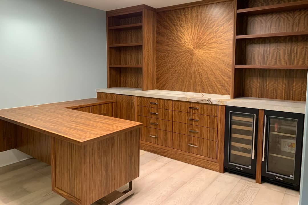Home Offices design detail by The Countertop Studio in Southwest Florida