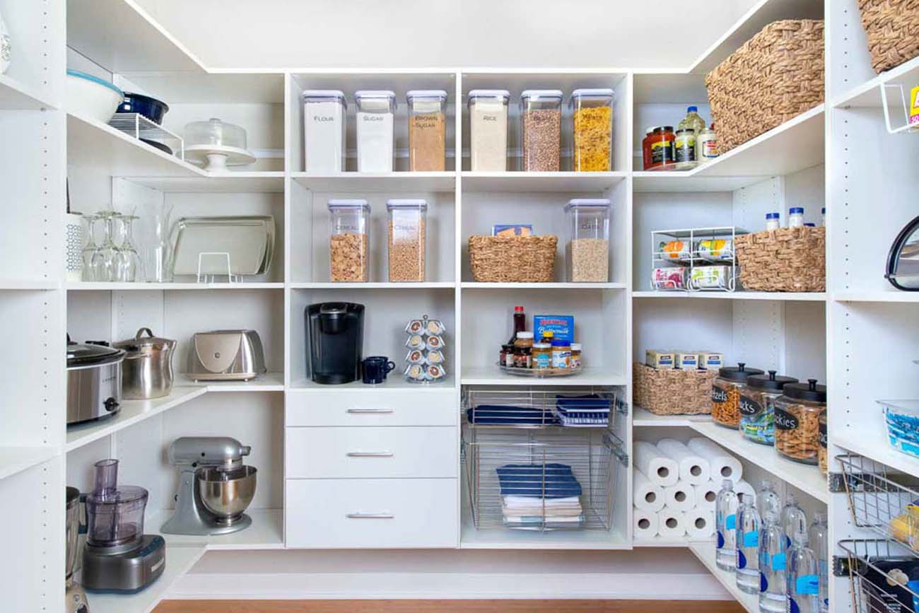 Custom Pantries design detail by The Countertop Studio in Southwest Florida