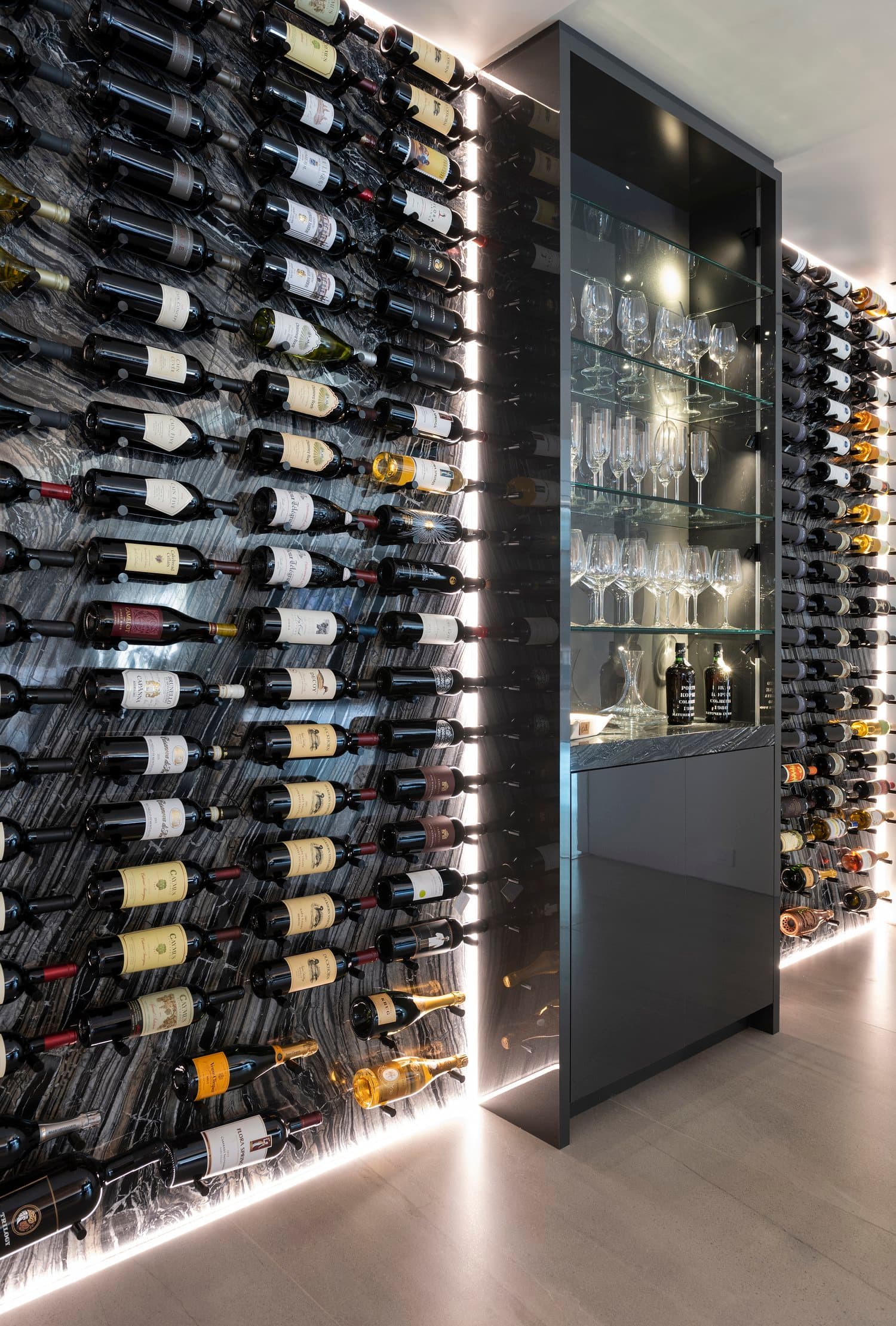 Bars & Wine Storage design detail by The Countertop Studio in Southwest Florida